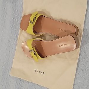 By Far Wood Yellow Slides